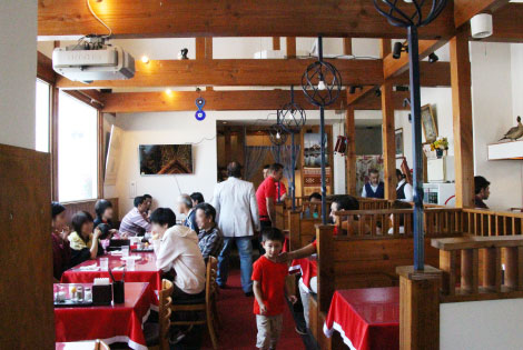 トルコ人シェフが作る本場の味が楽しめる津島市のトルコ料理店、トルコケバブの内観写真